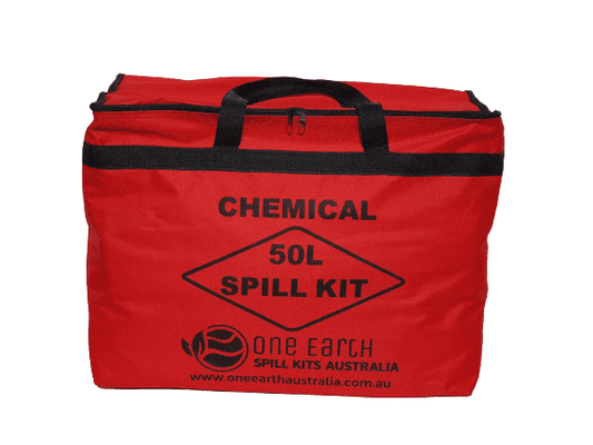 50L Chemical Spill Kit with Floor Sweep