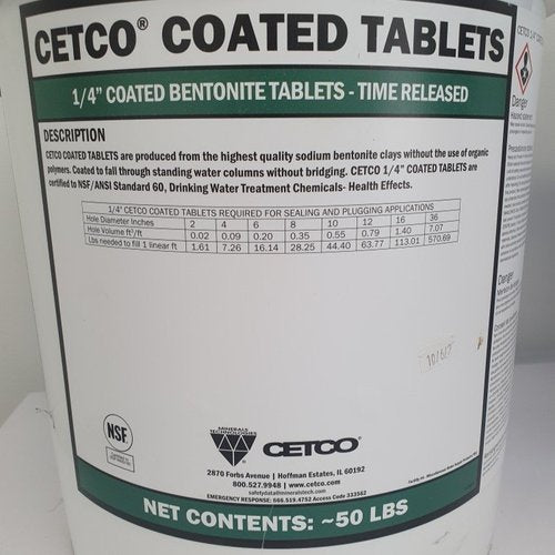 Gel Coated Bentonite Pellets (Time Release) 23KG