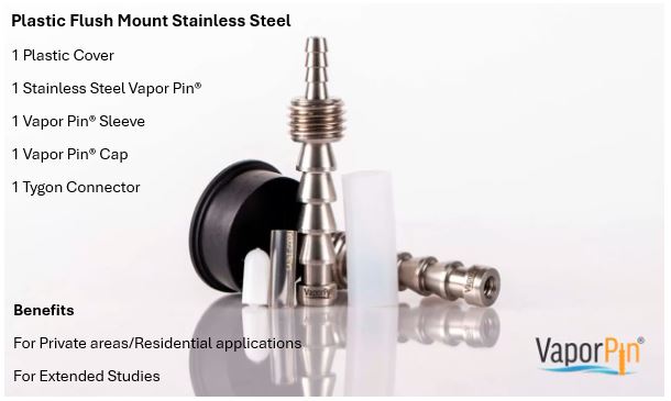 Vapor Pin Flush Mount Bundle Site Investigation Supply Vapor Pin Flush Mount Bundle Site Investigation Supply