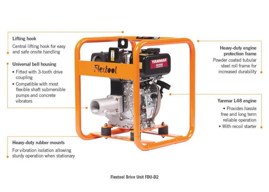 DRIVE UNIT DIESEL 4.8HP
