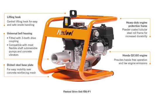 DRIVE UNIT PETROL 5.5HP (STANDARD)